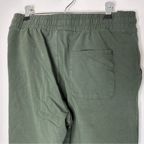 Baleaf Dark Green Tapered Sweatpants | Armey Green Joggers Size Medium - Picture 10 of 13